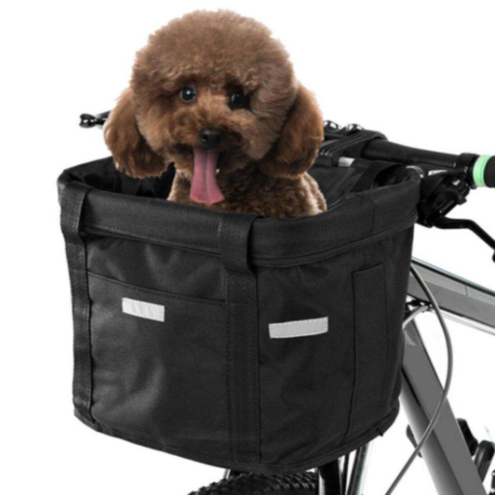 Dog bag for bike hot sale