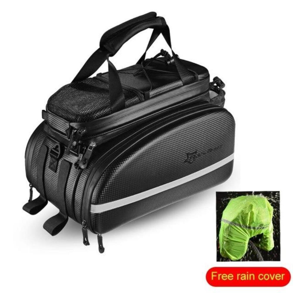 bicycle trunk bag rain cover Large Capacity Bicycle Seat Bag